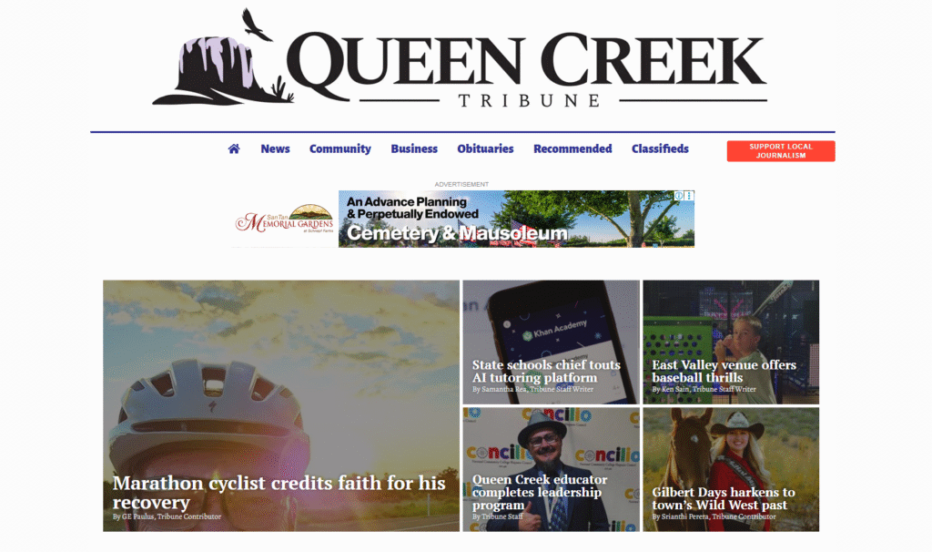 Queencreektribune.com
