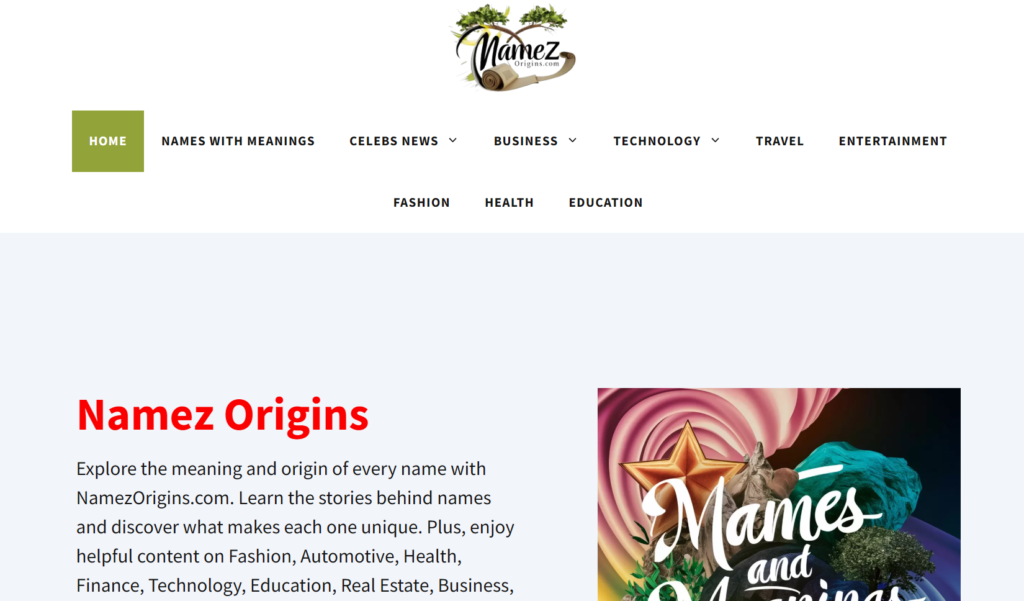 Namezorigins.com