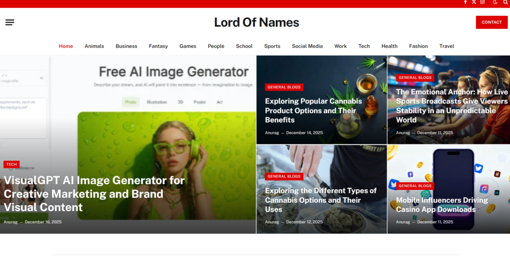 Lordofnames.com