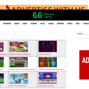 66unblockedgames.com
