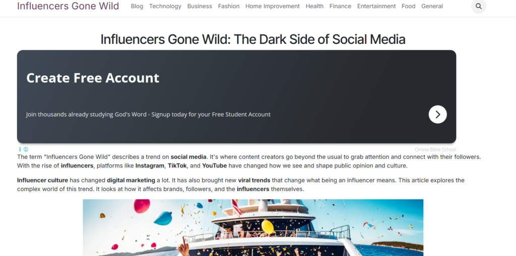 Influencersgonewild.co.uk